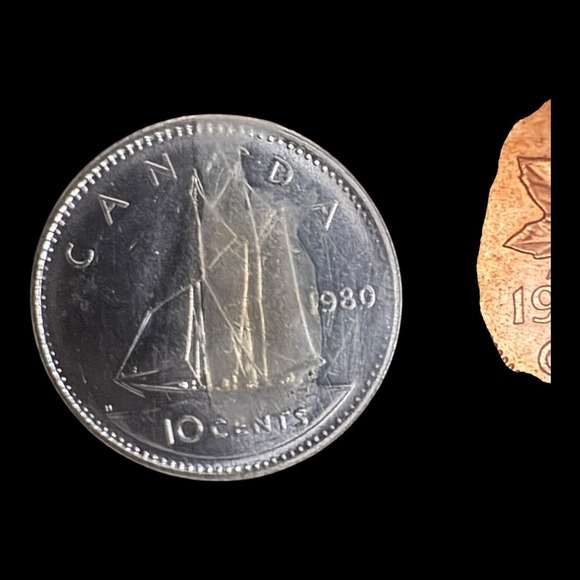 Vintage 1980 Certified Brakes Lear Siegler Company Canadian Coin Display. - Picture 8 of 10